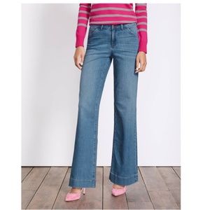 Boden wide leg trousers jeans size 6R
